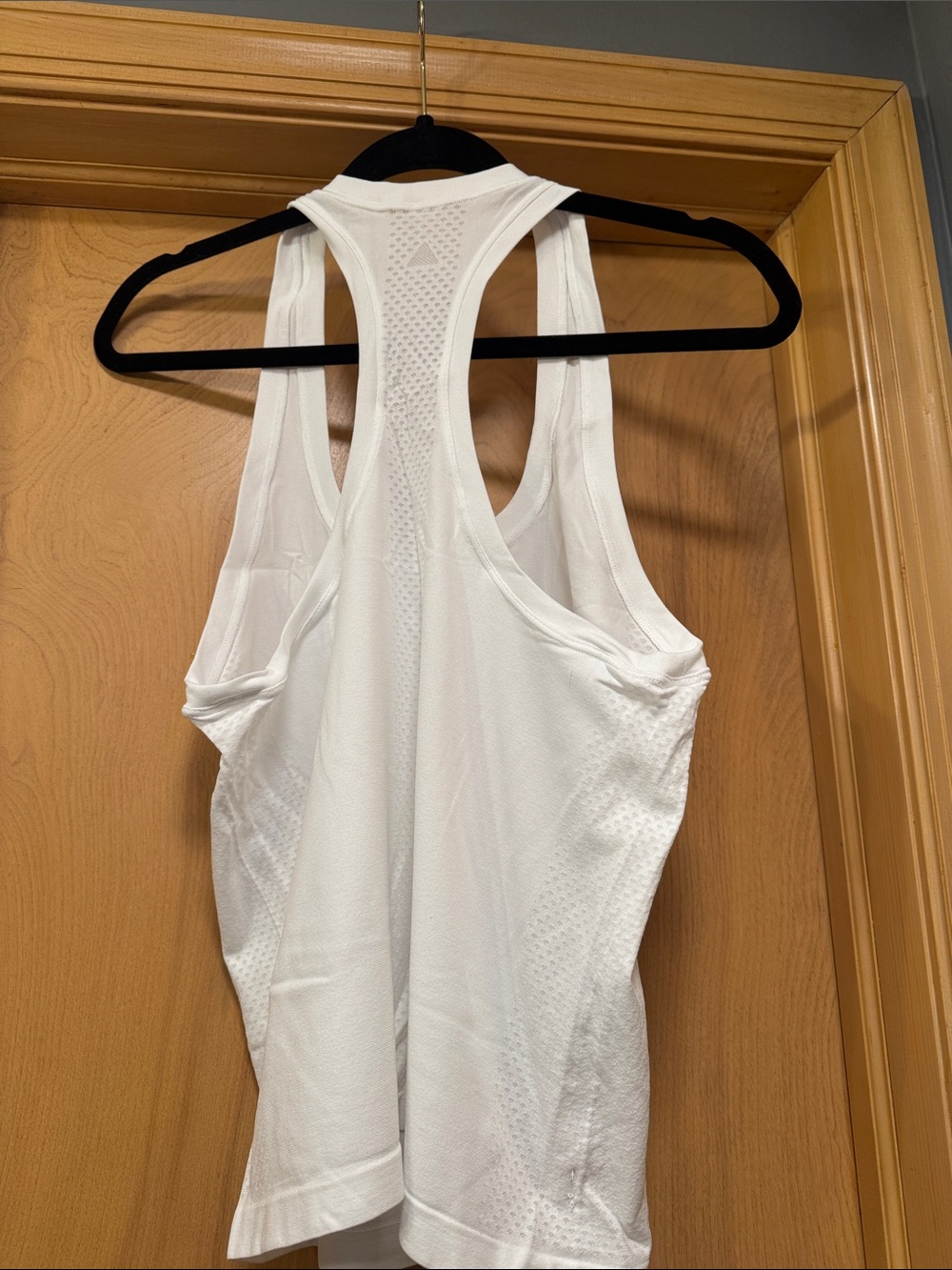 White Racerback Performance Tank Top - Women's
